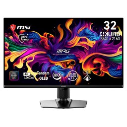 MSI MPG 322UR QD-OLED X24 31,5" QD-OLED 4K UHD 240Hz 0,03ms Černá 3R