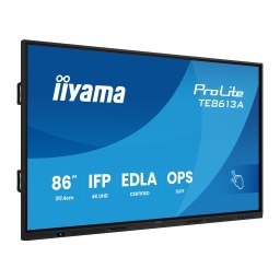 86" iiyama TE8613A-B3AG:IPS,4K,40P,USB-C,EDLA