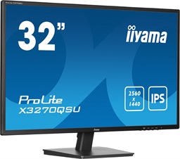 iiyama ProLite X3270QSU-B1 31,5" IPS QHD 100Hz 3ms Black 3R