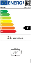24" E-LED Philips 24BDL3751T-FHD,250c,PCap,24 7