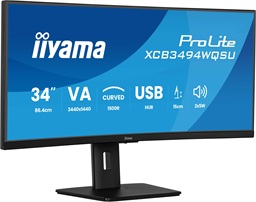 iiyama ProLite XCB3494WQSU-B1 34" VA wQHD 120Hz 0,4ms Black 3R