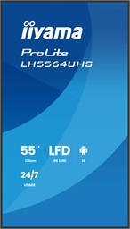 55" iiyama LH5564UHS-B1AG:VA,4K UHD, Android,24 7