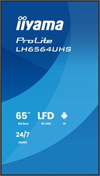 65" iiyama LH6564UHS-B1AG:VA, 4K UHD,Android,24 7