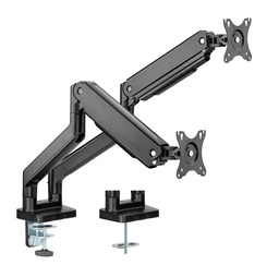 Držák monitoru Brateck LDT60-C024 dvě ramena vedle sebe mechanická pružina Heavy Duty