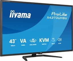 iiyama ProLite X4373UHSU-B2 42,5" VA 4K UHD 60Hz 3ms Černá 3R