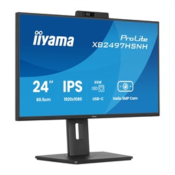 24" iiyama XB2497HSNH-B1:IPS,FHD,USB-C dock,cam