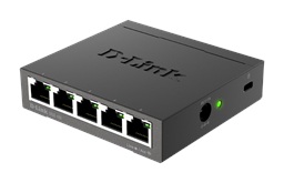 D-Link DGS-105 kovový 5-port 10 100 1000 Switch