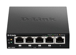 D-Link DGS-1005P 5x 10 100 1000 PoE+ Switch