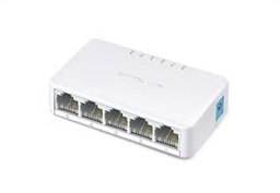 Mercusys MS105 5x10 100 mini desktop switch, plastic case
