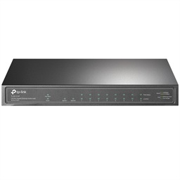 TP-Link TL-SG1210P 8xGb POE+ 63W,1xGb RJ45 nonPOE,1xSFP,desktop switch,kov.tělo