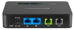 Grandstream HT813 1FXS,1FXO ATA brána, 2 SIP úč, 2x100Mb LAN, NAT router, 3-way konf., provisioning