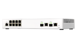QNAP řízený switch QSW-M2108-2C (8x 2,5GbE RJ45 a 2x kombinované 10GbE SFP+ RJ-45)