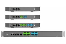 Grandstream UCM6300 Audio VoIP PBX, 250 uživ., 50 soub. hov., audiokonf. 50úč., 0xFXO, 0xFXS port