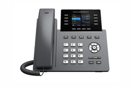 Grandstream GRP2624 SIP telefon, 2.8" TFT bar. displej, 12 SIP účty, 4 pr. tl., 2x1Gb, WiFi, BT