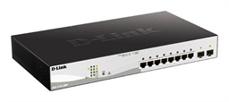 D-Link DGS-1210-10MP E 10-Port Gigabit PoE+ Smart Switch inc. 2x SFP Ports, POE budget 130W