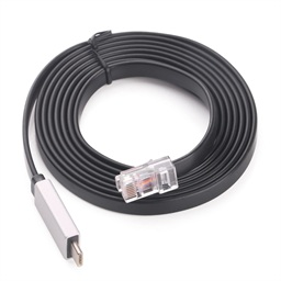W-Star Redukce USBC RJ45, 1,5m, console cable RS232, UC-RJ45RS232