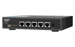 QNAP switch QSW-3205-5T (5x 10GbE port, pasiv. chlazení, podpora 100M 1G 2,5G 5G a 10G)