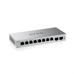 Zyxel GS1200-10 v3, 8 Port Gigabit, 2 x SFP webmanaged Desktop Switch