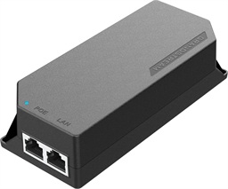 Grandstream PoE+ Injector GS-POE30W-MG, 30W, 1G 2.5G Ethernet, 802.3af at