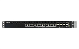 QNAP řízený switch QSW-M5218-6F12T (6x 25GbE SFP28 port, 12x 10GbE RJ45 port, L3)