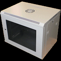 Datacom 19"rozvaděč jednodílný 9U hl.450mm