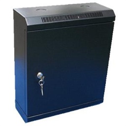 10" rack jednodílný 12U 140 DATACOM černý plech.dv