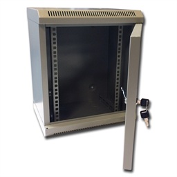 10" rack jednodílný 9U 280 DATACOM šedý Skl.dv.