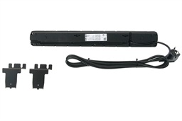 19" napáj.panel ACAR S8 3m 8x220V Black+přep.ochr.10A