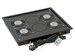 Vent.j. horní(spodní) 4x ventilátor 220V 92W Černá