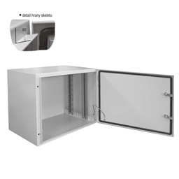 Datacom 19"venkovní rozvaděč 9U 600x400 IP65 šedý