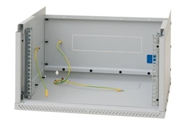 19"rozvaděč jednodíl.4U 400mm FLAT-PACK plech.dv.