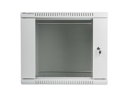 Nástěnný rack 19'' 9U 600X450mm šedý flat pack