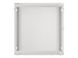 Nástěnný rack 19'' 12U 600X450mm šedý flat pack