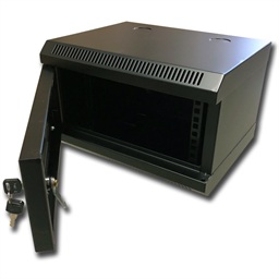 10" rack jednodílný 4U 280 DATACOM černý Skl.dv.