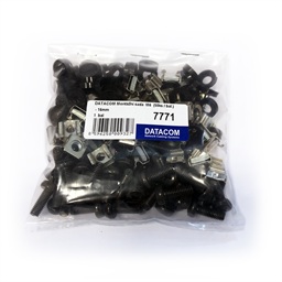 Montážní sada M6 (50ks bal.) - 16mm BLACK