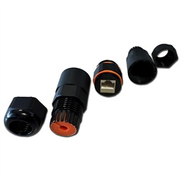 DATACOM Spojka STP CAT6A 2xRJ45 (8p8c) přímá OUTDOOR
