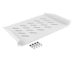 LANBERG 19" PEVNÁ POLICE 1U 483X300MM MAX. NOSNOST DO 25 KG ŠEDÁ