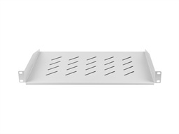 LANBERG 19" PEVNÁ POLICE 1U 483X315MM MAX. NOSNOST DO 25 KG ŠEDÁ