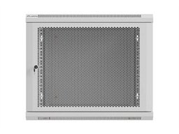 LANBERG NÁSTĚNNÁ INSTALAČNÍ SKŘÍŇ 19" 9U 600X600 ŠEDÉ PERFOROVANÉ DVEŘE (PLOCHÉ BALENÍ)