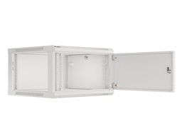 LANBERG RACKOVÁ SKŘÍŇ 19" PRO MONTÁŽ NA STĚNU 6U 600X600 PRO VLASTNÍ MONTÁŽ S KOVOVÝMI DVEŘMI ŠEDÁ