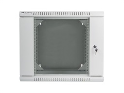 LANBERG RACKOVÁ SKŘÍŇ 19" DVOUDÍLNÁ NÁSTĚNNÁ 9U 600X600 (FLAT PACK) ŠEDÁ
