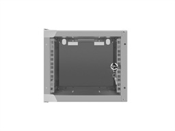 LANBERG RACKOVÁ SKŘÍŇ 10" NÁSTĚNNÁ 4U 280X310 (FLAT PACK) S PROSKLENÝMI DVEŘMI ŠEDÁ
