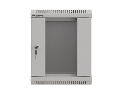 LANBERG RACKOVÁ SKŘÍŇ 10" NÁSTĚNNÁ 6U 300X300 (FLAT PACK) S PROSKLENÝMI DVEŘMI ŠEDÁ
