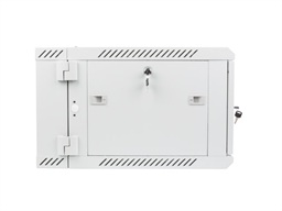 LANBERG RACKOVÁ SKŘÍŇ 19" DVOUDÍLNÁ NÁSTĚNNÁ 6U 600X600 (FLAT PACK) ŠEDÁ