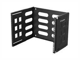 SKLÁDACÍ DRŽÁK PRO MONTÁŽ NA STĚNU 19" 8U 497X400 240 ČERNÝ LANBERG