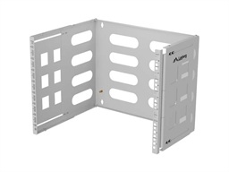 SKLÁDACÍ DRŽÁK PRO MONTÁŽ NA STĚNU 19" 8U 497X400 240 ŠEDÝ LANBERG
