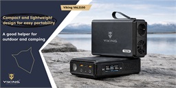 Bateriový generátor Viking VALI150 baterie 148Wh Output:1xAC,2xUSB-A,2xDC5521 LED svítilna