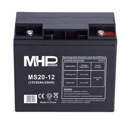 MHPower MS20-12 olověný akumulátor AGM 12V 20Ah T5