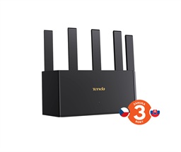 Tenda TE6L Pro BE5100 WiFi 7 Mesh Router, 2.5G WAN port, 5011 Mb s, 3x GLAN,VPN,WPA3, Wi-Fi+, CZ app