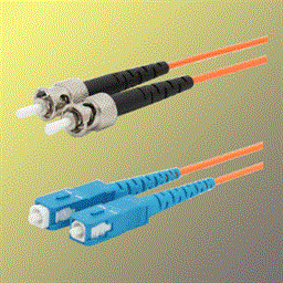 Optický patchkabel duplex ST-SC, 50 125 um MM, 10 m, OM2